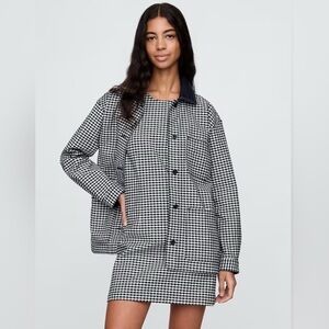 Gap × Doen Gingham Denim Jacket - Size Medium NEW WITH TAG - LIMITED EDITION